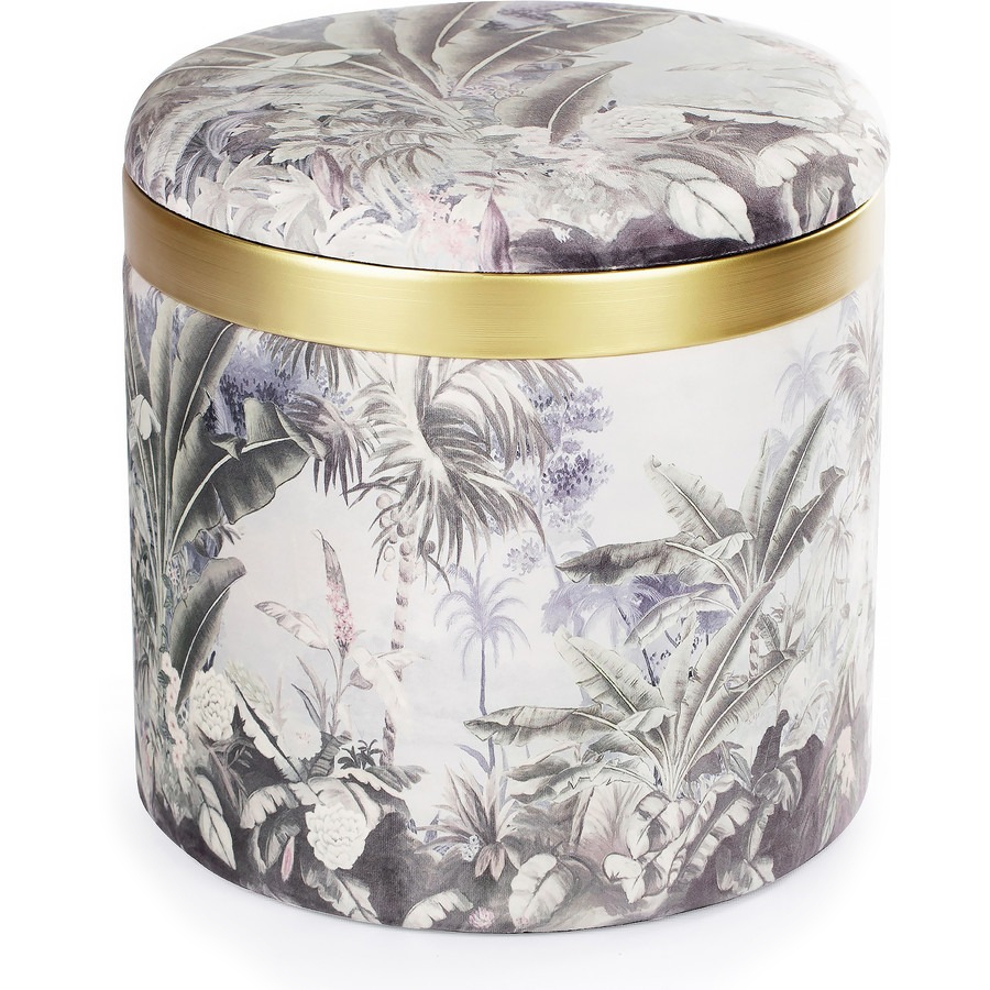 Пуф с крышкой Glasar 40х40х40 см (49-240B)