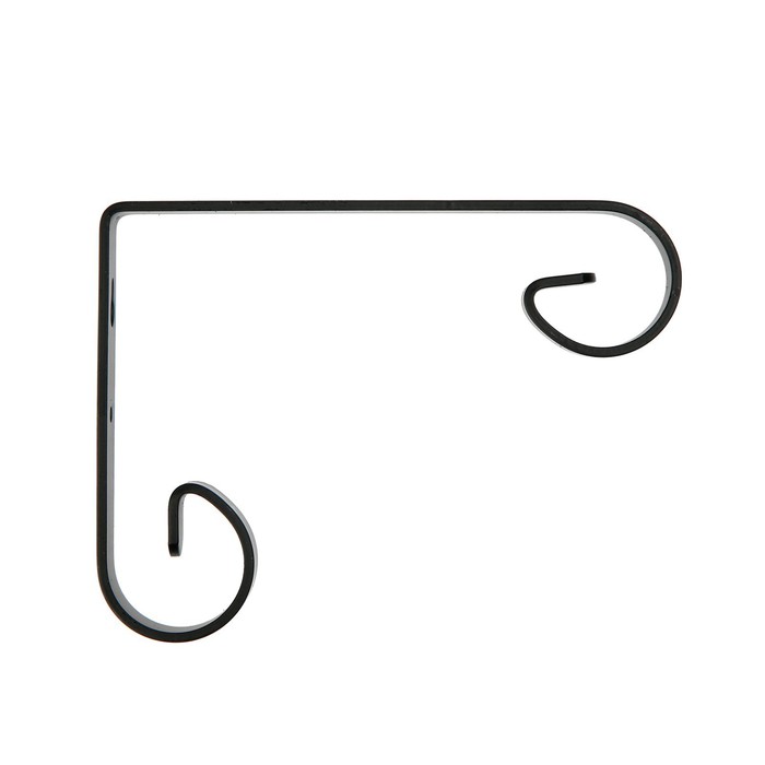 Кронштейн для кашпо мод.1 17 см, черный