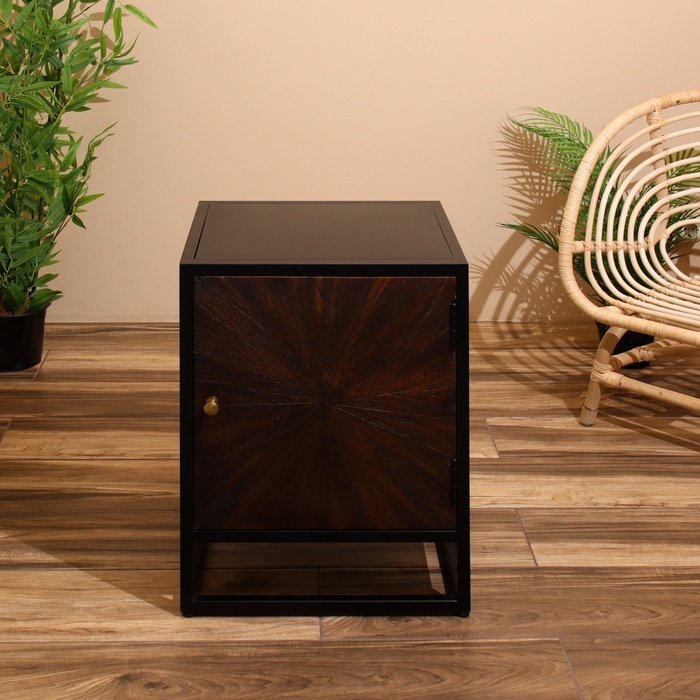 Тумба «Брауни», 45×40×60 см, манговое дерево