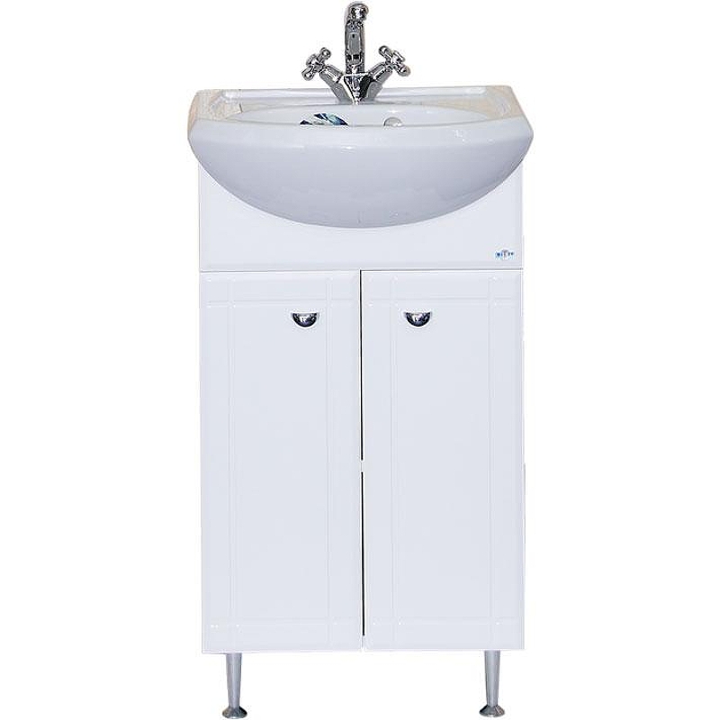 Тумба с раковиной Misty Соло 40 СО000000187 Белая