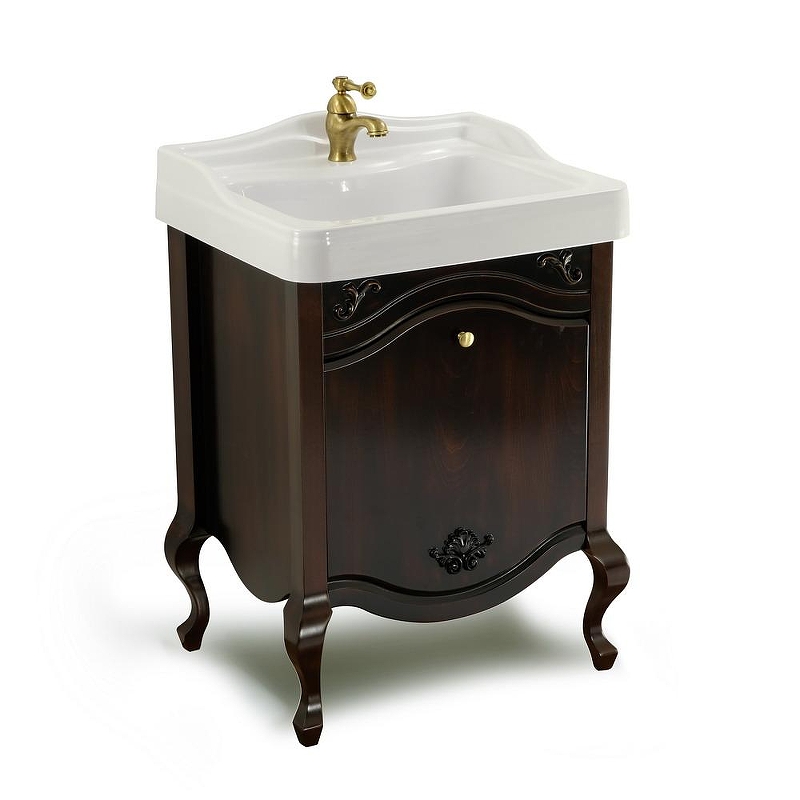 Тумба под раковину Migliore Impero 60 30873 цвет Орех