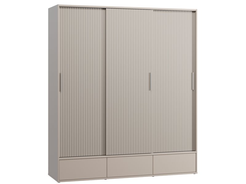 Шкаф-купе Беррингтон 3.1-207x240 Латте