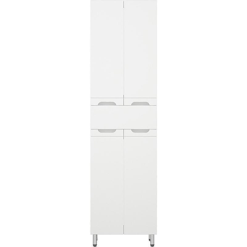 Шкаф пенал Corozo Лея 50 Z1 SD-00000001 Белый