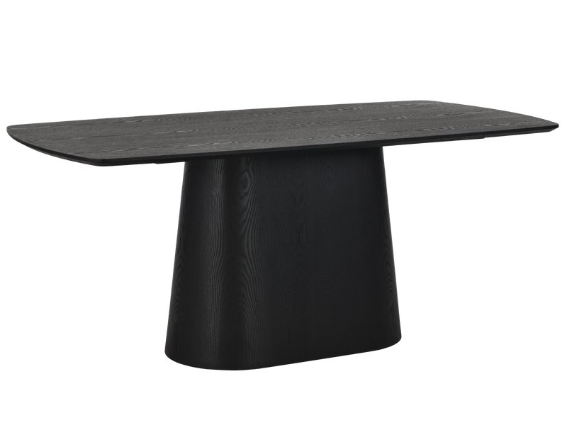 Кухонный стол Маунт 180x90 Ясень Черный