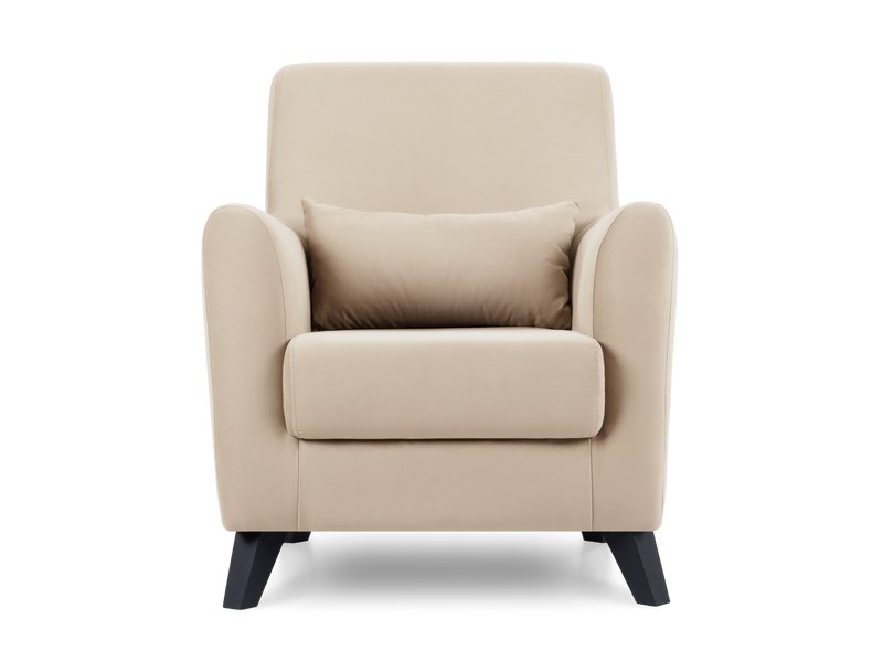 Кресло Ньюбери Велюр Бежевый