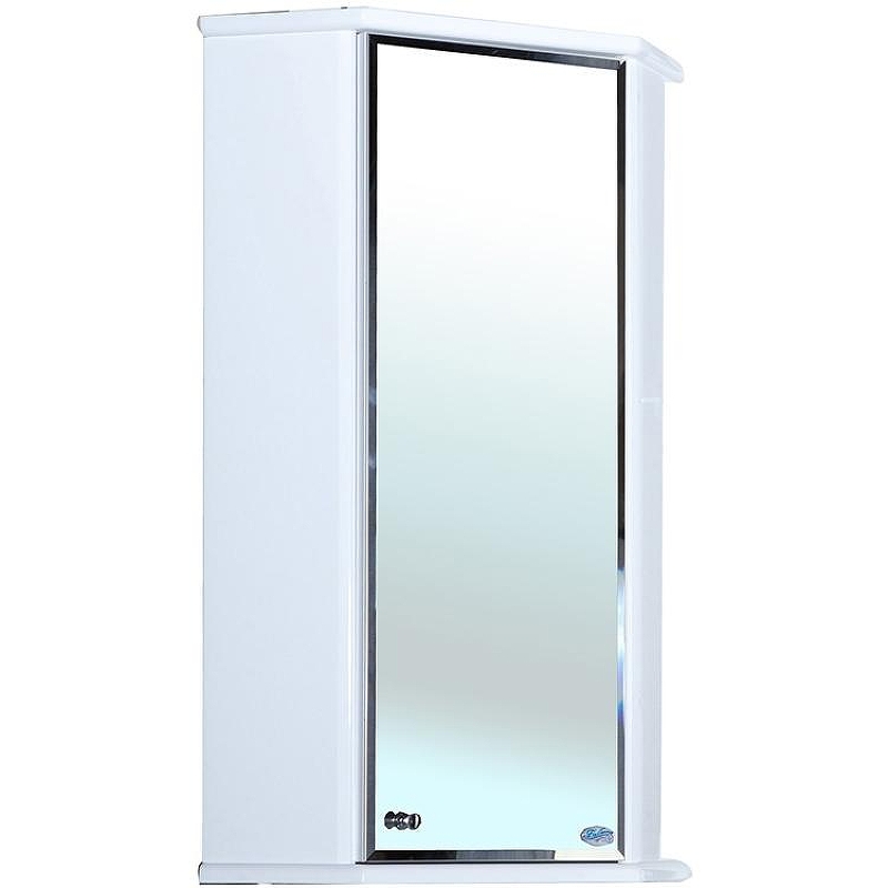 Зеркальный шкаф Bellezza Лилия 34 R 4642403231016 угловой Белый