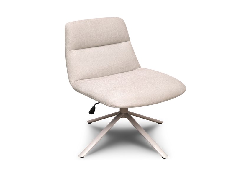 Кресло поворотное Брувис Рогожка Серый