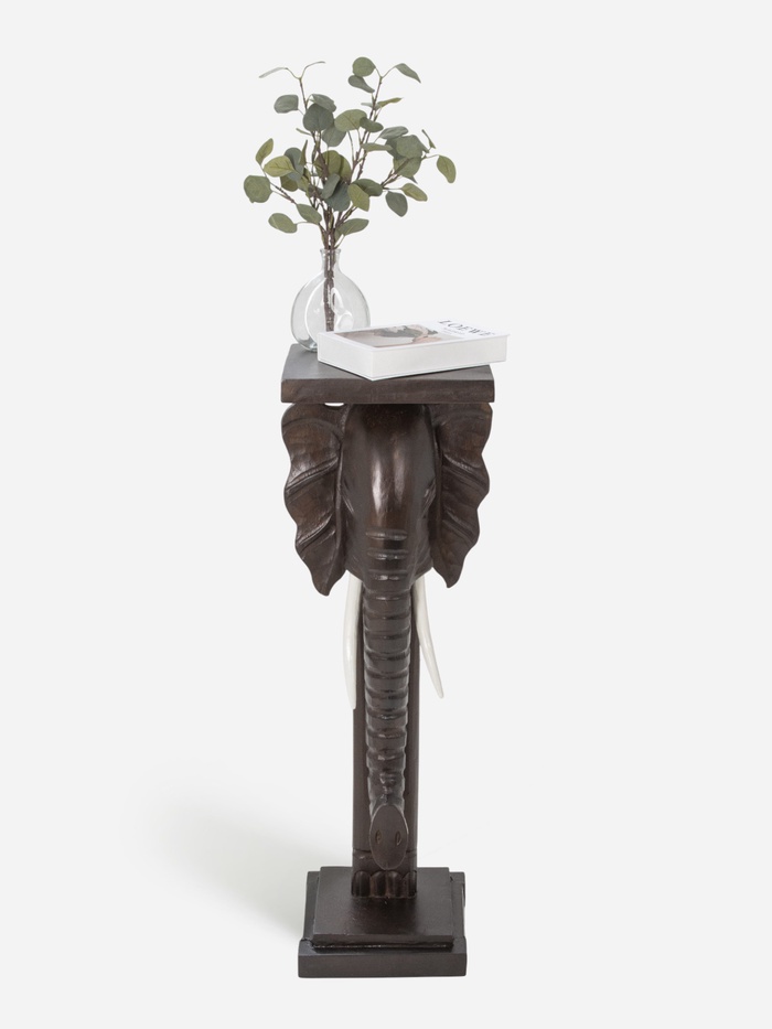 Столик барный «Слон», 35.5×30×105 см, дерево албезия