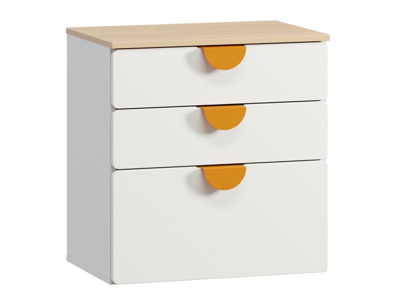 Комод детский Милна 2-60x65 Белый