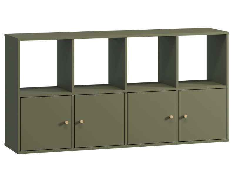 Стеллаж Кейн 1-149x75 Оливковый