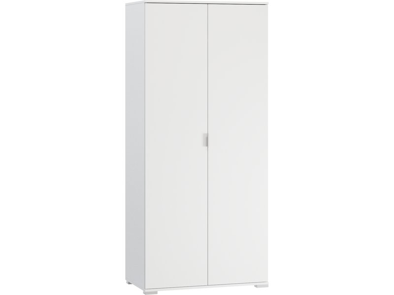 Распашной шкаф Стелла 2-100x220 Белый
