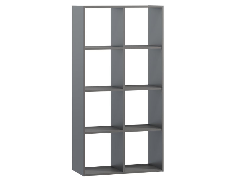 Стеллаж Кейн 1-75x149 Графитовый