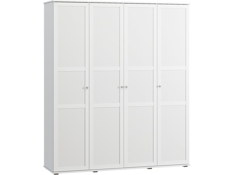 Распашной шкаф Амели 4-200x240 Белый