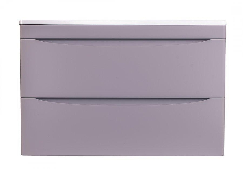 Тумба под раковину Creto Oro 90 24-HN90-GR подвесная цвет Серый люкс