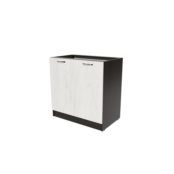 Стол рабочий «Лоретта», 2 дверцы, 800×450×820 мм, цвет венге/дуб грей