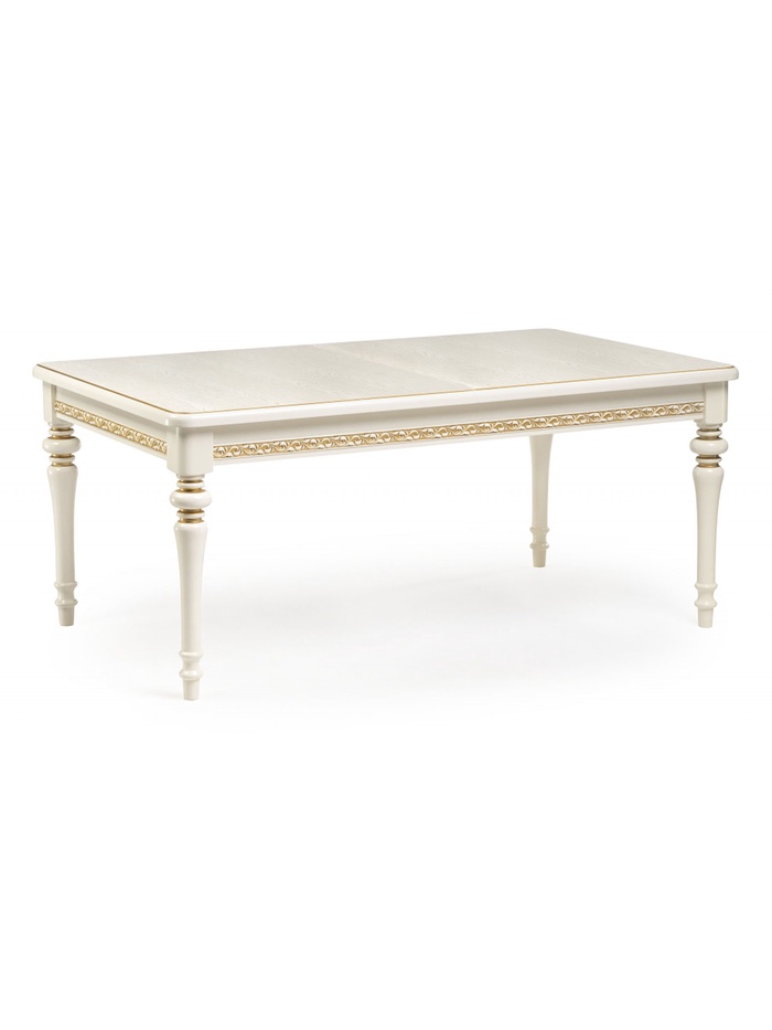 Стол деревянный Маранта прямоугольный слоновая кость