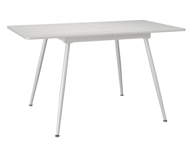 Кухонный стол Дилон 140x80 раскладной Белый