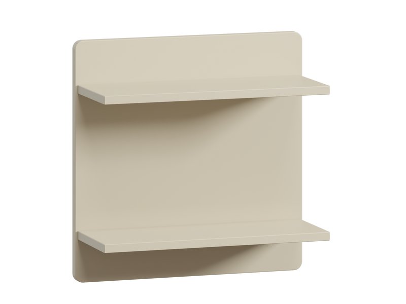 Полка детская Арчи 2-45x45 Светло-бежевый