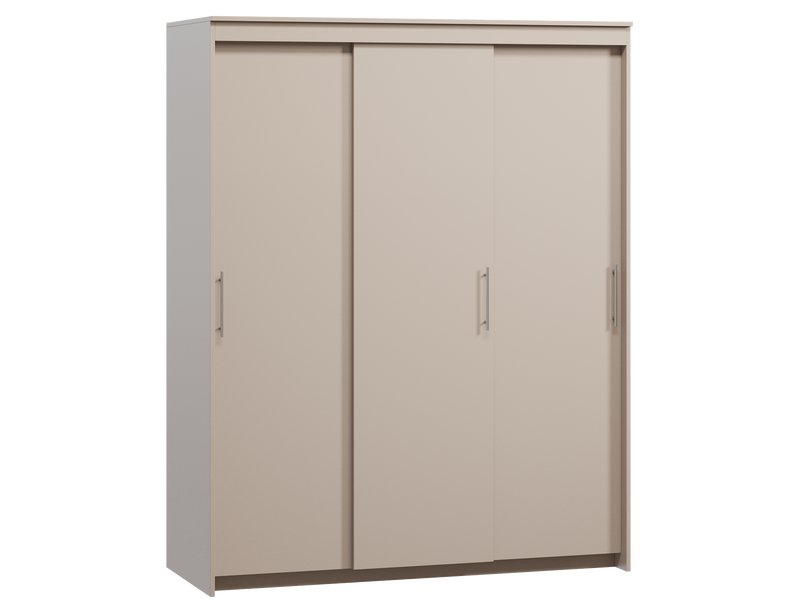 Шкаф-купе Тебар 3-150x190 Латте без зеркал