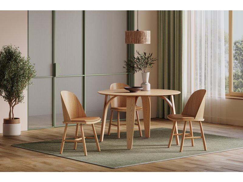 Обеденная группа Хейвуд 120 Дуб натуральный