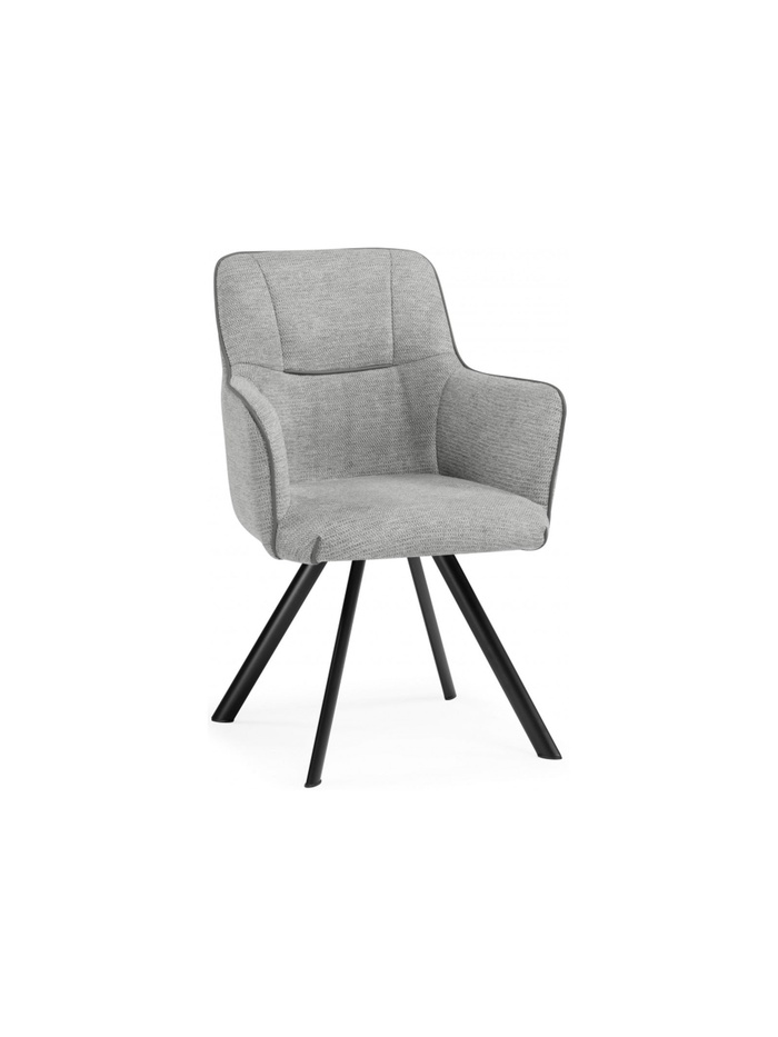 Стул на металлокаркасе Elis gray / dark gray / black