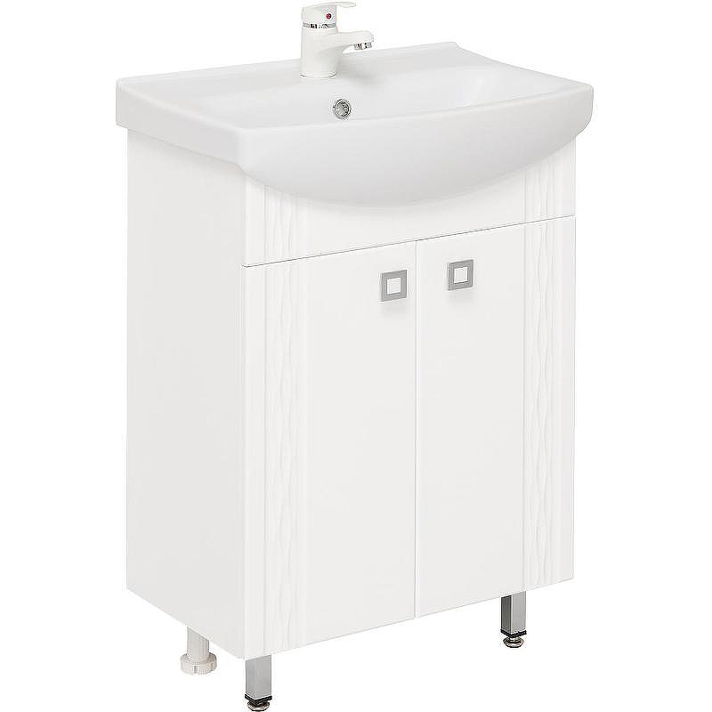 Тумба под раковину Onika Лига 55.11 105554 Белая