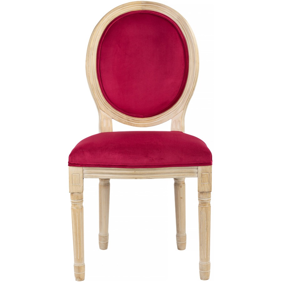 Стул Glasar бордовый 48х46х96 см