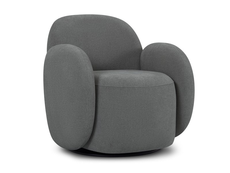 Кресло поворотное Теоп Букле Графитовый