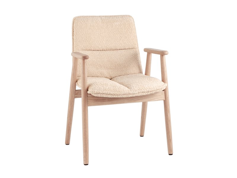 Стул Вилас Букле Бежевый/Натуральный