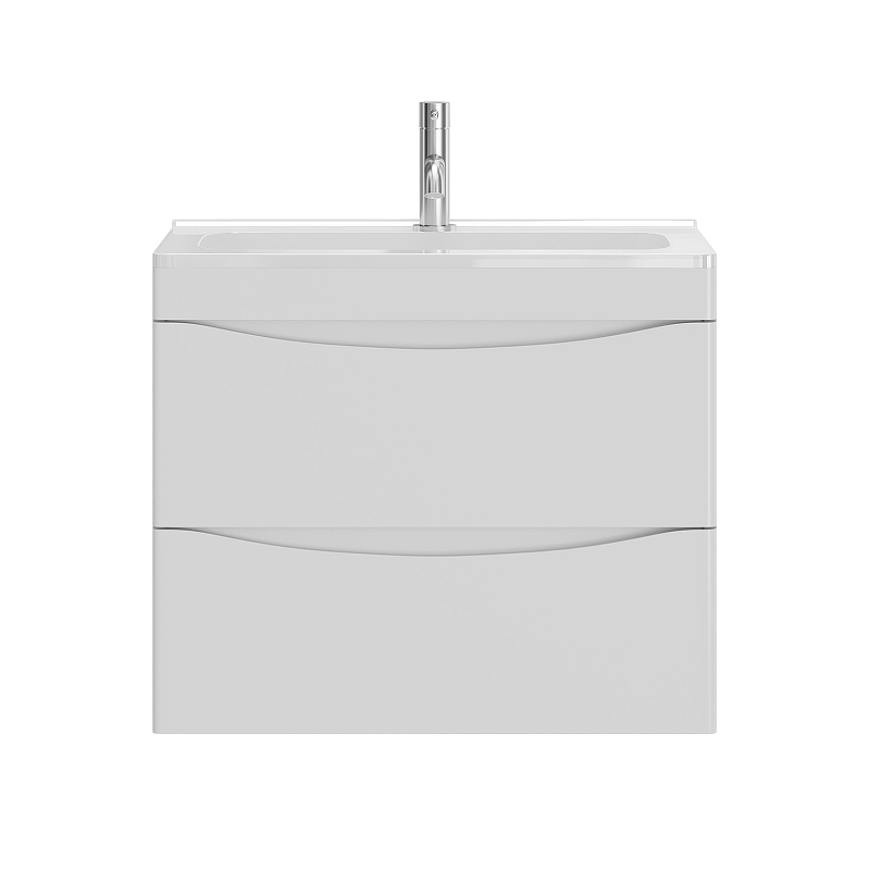 Тумба под раковину Creto Oro 60 21-W60 подвесная цвет Белый