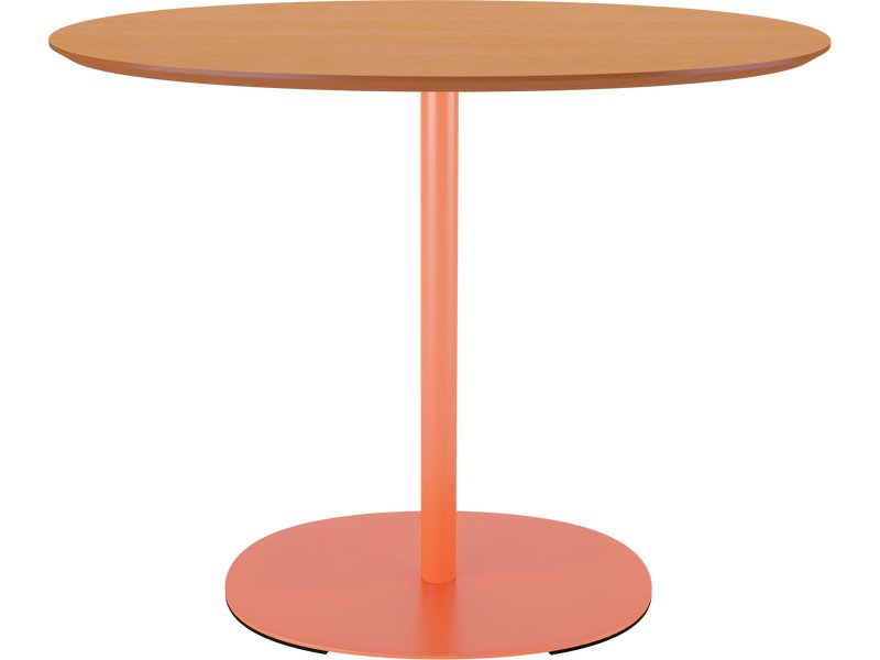 Кухонный стол Мелтон 75x95 Древесный/Терракотовый