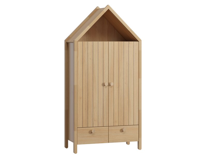 Распашной шкаф Руффи 2-98x203 Дуб Барбера