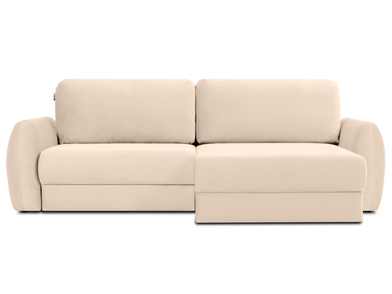 Диван угловой Биани-1 Велюр Бежевый