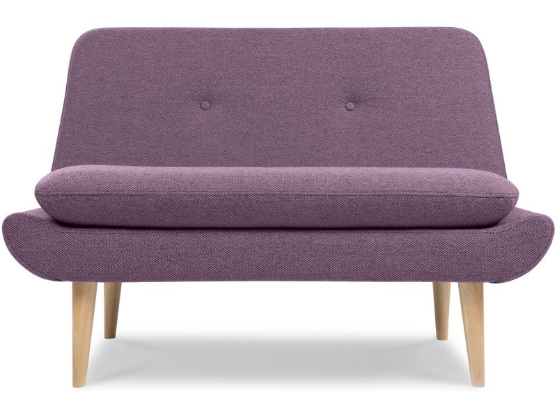 Диван прямой Винси Рогожка Фиолетовый