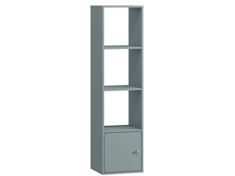 Стеллаж Кейн 1-39x149 Серо-зеленый