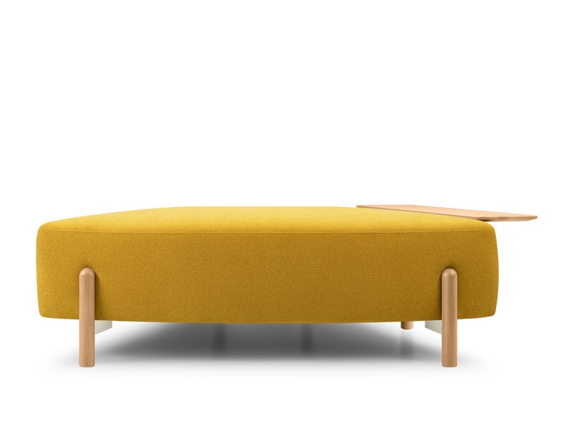 Угловое кресло Альди-6 Bucle Yellow