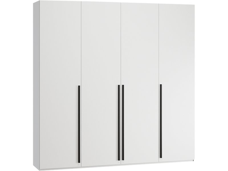 Распашной шкаф Кимбол 4-240x240 Белый