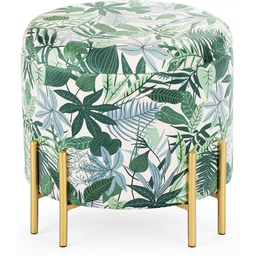 Пуф с крышкой Glasar 38х38х35 см (49-238M)