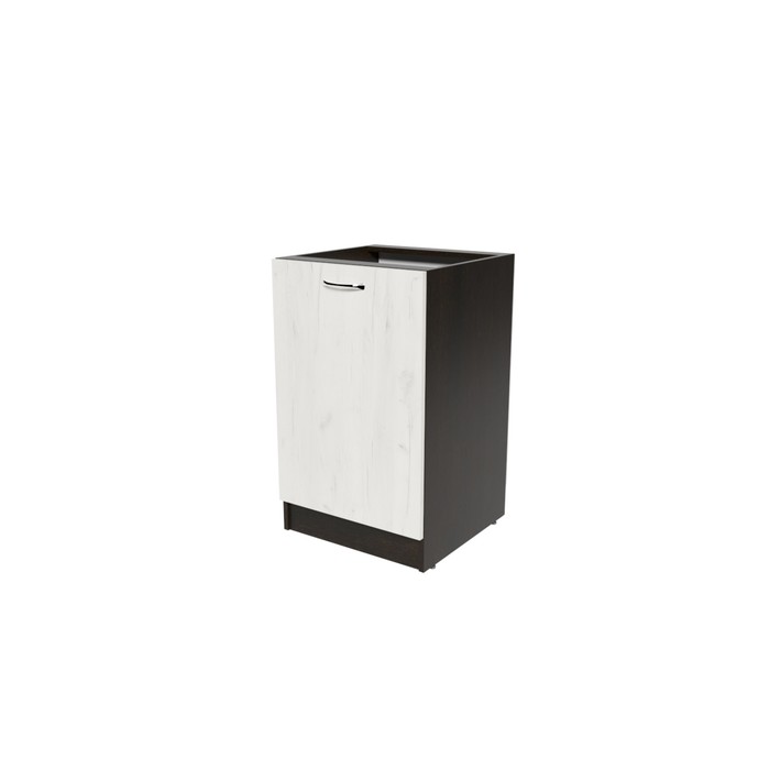 Стол рабочий «Лоретта», с 1 дверцей, 500×450×820 мм, цвет венге/дуб грей