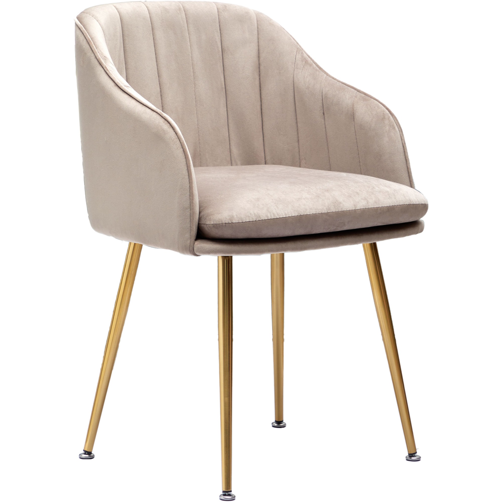 Кресло Glasar бежевое 55х56х78 см