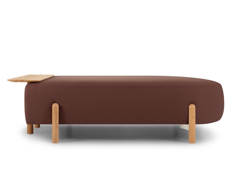 Канапе Альди-3 Textile Marsala