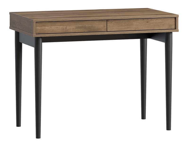 Письменный стол Эльси 100x55 Дуб Табачный/Черный