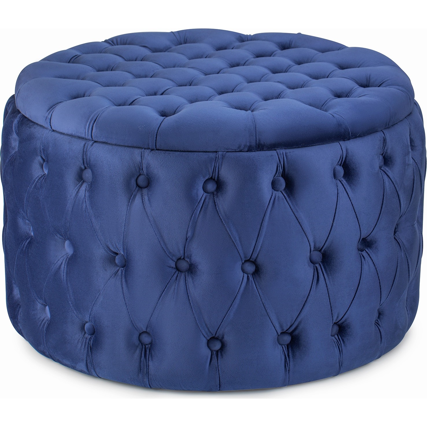 Пуф с крышкой Glasar 49-291B 70х70х44 см