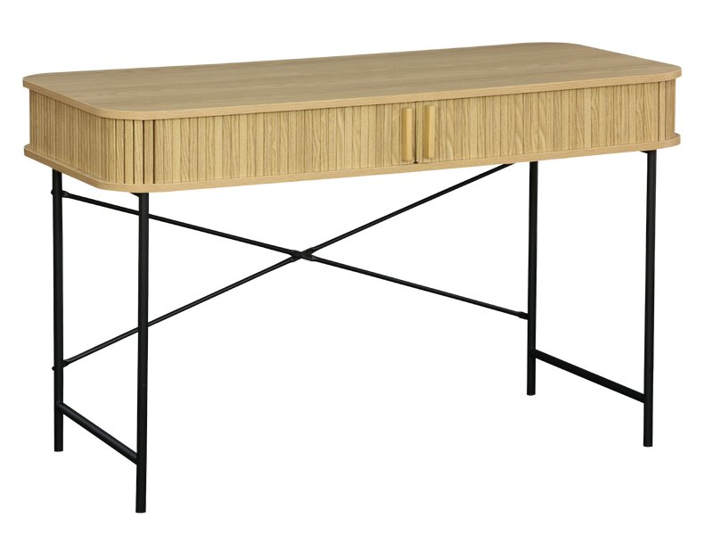 Консоль Рико 120x60 Древесный натуральный/Черный