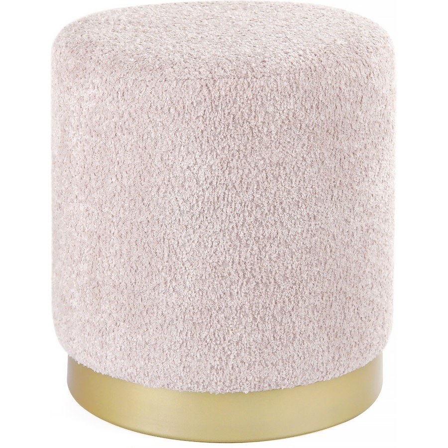 Пуф Glasar розовый 32х32х35 см