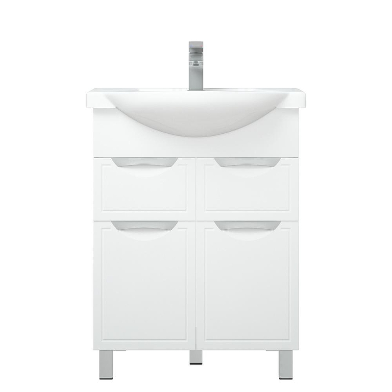 Тумба под раковину Corozo Монро 65 SD-00001712 цвет Белый