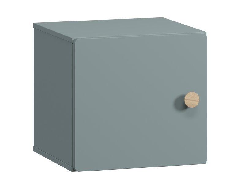 Тумба прикроватная детская Арчи 45x44 Серо-зеленый