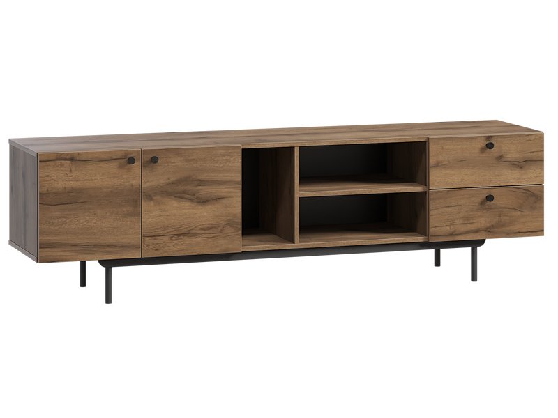 ТВ-тумба Скульт 2-180x51 Дуб Табачный