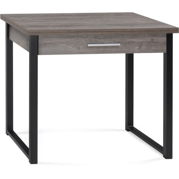 Стол деревянный Ибби металл, рошелье/черный 64x90x77 см