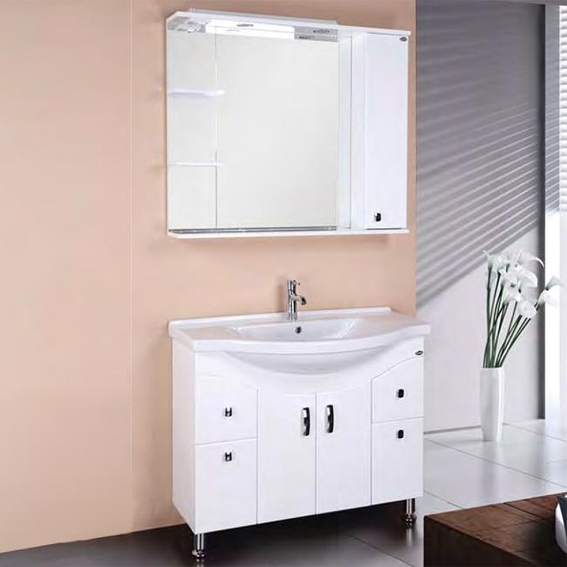 Тумба под раковину Onika Эльбрус 90 Белая